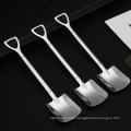 New Design Shape Small shovel Coffee watermelon Spoon  Stainless Steel Small Tea Spoon for Wedding Favors